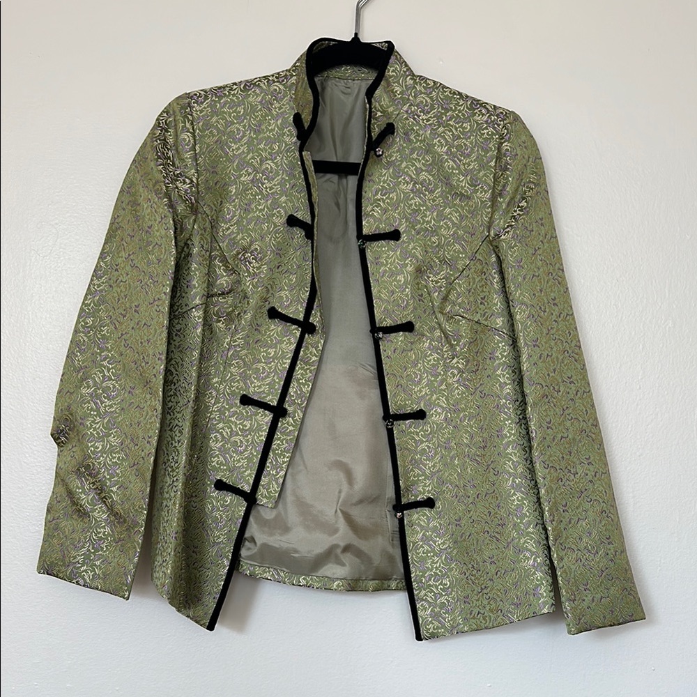 Elegant Brocade Women's Jacket